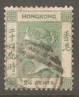 HONG KONG  Scott  # 18 VF USED - Gebraucht