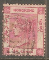 HONG KONG  Scott  # 21 VF USED - Gebruikt