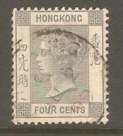 HONG KONG  Scott  # 38  VF USED - Oblitérés