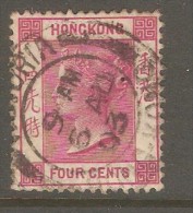 HONG KONG  Scott  # 39  VF USED - Oblitérés