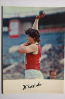 SOVIET SPORT. Athletics.  CHIZHOVA. OLD Postcard 1974 - USSR - Atletica