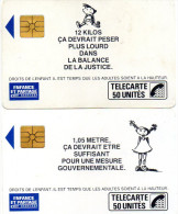 TELECARTES  ENFANCE ET PARTAGE Fille Et Garcon ( F 83/F 84 ) - 1989