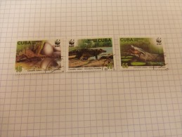 Protection De La Nature, Crocodile Cubain - 2003 - Cuba - Used Stamps