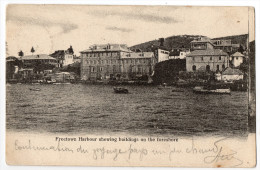 "FREETOWN HARBOUR Shewing Buildings On The Foreshore " TRES RARE ! Timbres Sierra Léone, Défaut D'impression - Sierra Leona