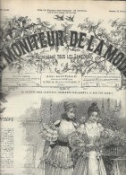 Le Moniteur De La Mode N°47 Capote Wladimir - Mariage Parisiens Toilettes De Mariage De 1894 - Moda