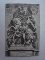 1 POSTCARD POSTAL PC CPA - FRANCE !!! RARE !!! PARIS (2 SCANS) - Standbeelden