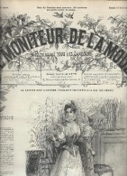 Le Moniteur De La Mode N°45 Chapeaux De Jeunes Filles - Groupe De Chapeaux De Bébés De 1894 - Fashion