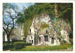 Cp, Région, Centre, En Touraine, Maison Troglodyte - Centre-Val De Loire