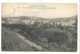 Cp, 07, La Louvesc, Voulevard Des Elégants Et Vue Générale, Voyagée 1907 - La Louvesc