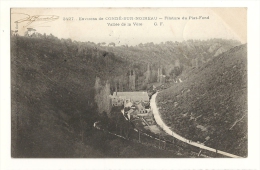 Cp, 14, Env. De Condé Sur Noireau, FIlature Du Plat Fond, Vallée De La Vère, Voyagée 1903 - Sonstige & Ohne Zuordnung