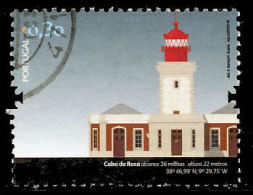 !										■■■■■ds■■ Portugal 2008 AF#3721ø Lighthouses Cabo Da Roca Nice Stamp VFU (k0095) - Gebraucht