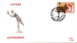 BELGIQUE. N°2496 De 1993 Sur Enveloppe 1er Jour. Centaure/Anvers. - Mitología