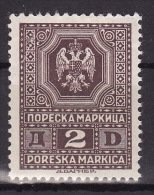 YUGOSLAVIA 1930.` Poreska Markica, Tax Stamp-Revenue Stamp, MNH(**):VF - Service