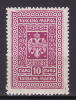 YUGOSLAVIA 1930.` Taksena Marka, Tax Stamp, Revenue Stamp, MNH(**):VF - Dienstmarken