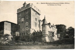 69. Saint Symphorien Sur Coise. Le Chateau De Pluvy - Saint-Symphorien-sur-Coise
