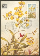 BRESIL Carte Maximum - Oncidium Flexuosum - Cartes-maximum