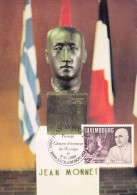 LUXEMBOURG Carte Maximum - Jean Monnet - Tarjetas Máxima