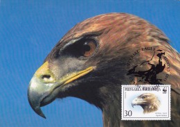 MACEDOINE Carte Maximum - Aigle Impérial - Macédoine Du Nord