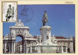 PORTUGAL Carte Maximum - Le Roi D. José 1er - Cartes-maximum (CM)