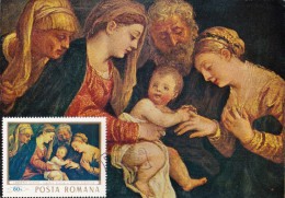 ROUMANIE Carte Maximum - La Sainte Famille - Maximum Cards & Covers