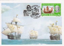 ROUMANIE Carte Maximum - La Pinta - Maximum Cards & Covers