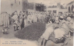 Algérie -  Marché Marchands De Dattes - 1921 - Professioni