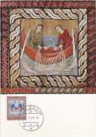 SUISSE Carte Maximum - La Pêche Miraculeuse - Cartes-Maximum (CM)