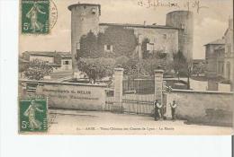 ANSE 61 VIEUX CHATEAU DES COMTES DE LYON LA MAIRIE 1907 - Anse