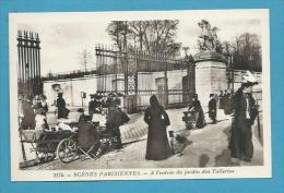 CPA 2175 - SCENES PARISIENNES - Marchands Ambulants à L'entrée Du Jardin Des Tuileries - Parks, Gardens