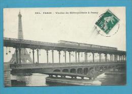 CPA 692 - Viaduc Ru Métropolitain à Passy PARIS - Metro, Stations