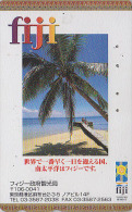 Télécarte Japon - Paysage Océanie - ILES FIDJI - FIJI ISLANDS - VISITORS BUREAU - Japan Phonecard Telefonkarte - 36 - Fidji