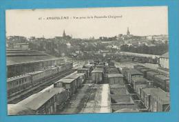 CPA 65 - Chemin De Fer Trains Vue Prise De La Passerelle Chaignaud ANGOULEME 16 - Angouleme