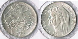 ITALIA 500 LIRA R 1965 PLATA SILVER Y - Otros & Sin Clasificación