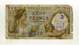 - FRANCE 1939/42 . BILLET 100F. SULLY . - 100 F 1939-1942 ''Sully''