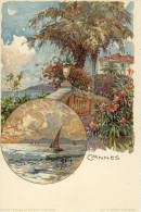 CPA 06 Illustrateurs)CANNES L ESTEREL  La Cité Entrée De La Poissonnerie (manuel Wielandt1899) - Wielandt, Manuel