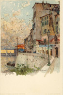 CPA 06 Illustrateurs) MENTON   (manuel Wielandt1899) - Wielandt, Manuel