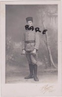 CARTE PHOTO,ALGERIE,ARMEE D´AFRIQUE,MILITAIRE,MILITARIA,ZOUAVE,ZOUAVES,PHOTO GRAPHE SETIF,CONGE,CACHET - Setif