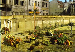 Berlin - Mahnmal Peter Fechter Am Checkpoint Charlie - Berlijnse Muur