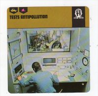 Sept15  70630  Tests Antipollution   ( Fiche Auto ) - Automovilismo - F1