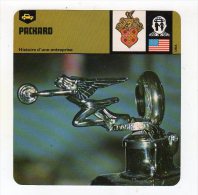 Sept15  70629  Packard   ( Fiche Auto ) - Car Racing - F1