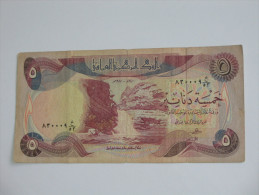 5 Five Dinars 1980 - IRAQ- Central Bank Of Irak **** EN ACHAT IMMEDIAT **** - Irak