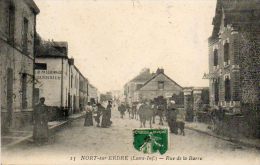 CPA - NORT-sur-ERDRE (44) - Aspect De La Rue De La Barre En 1920 - Nort Sur Erdre