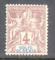 Benin 1893 - Michel 19 (*) - Ongebruikt