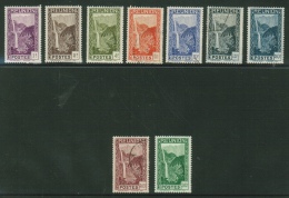 France // Ex-colonie// Réunion // Lot Timbres Neufs Avec Charnières Et Oblitérés 1933-1938 - Nuevos
