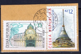 CZ+ Tschechei 2000 2008 Mi 266 551 Jugendstil, Sendeturm - Used Stamps