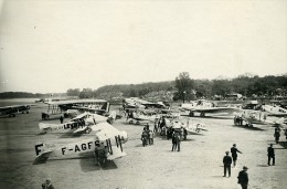 France Vincennes Meeting Aviation Avions Ancienne Photo Rol 1931 - Antiche (ante 1900)