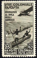 Italian Colonies C28 XF Mint Lightly Hinged Duke Of Abruzzi Airmail From 1934 - General Issues