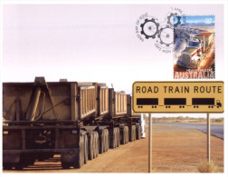 (444) Australia - Raod Train (maxicard) - Trucks, Vans &  Lorries