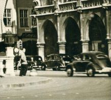 Rarität PKW VW Brezel Taxi Verkehrsschild München Sw 5.10.1961 - Taxis & Fiacres