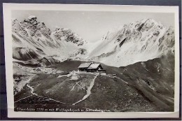 Alte Karte  "ULMERHÜTTE Mit Walfagehrjoch Und Schindlerspitze" - St. Anton Am Arlberg